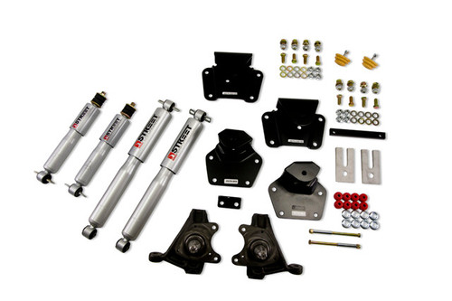 1991-1996 Dodge Dakota (Std Cab) 2/4" Lowering Kit w/ Street Performance Shocks - Belltech 804SP