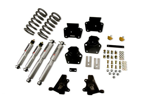 1987-1990 Dodge Dakota 4" F / 4" R Lowering Kit w/ Street Performance Shocks - Belltech 809SP