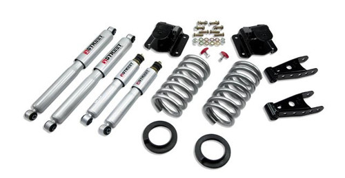 1994-1999 Dodge Ram 1500 Standard Cab 2-3/4" Lowering Kit w/ Street Performance Shocks - Belltech 814SP