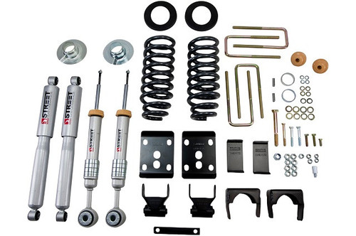 2004-2008 Ford F150 (2WD) 2/5.5" Lowering Kit w/ Street Performance Shocks - Belltech 908SP