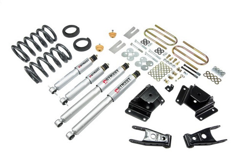 1997-2003 Ford F150 / F250 Light Duty (2WD) 3/4" Lowering Kit w/ Street Performance Shocks - Belltech 917SP