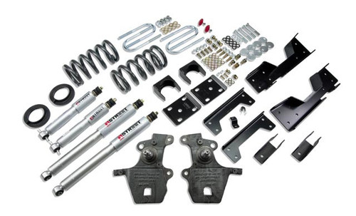 1997-2003 Ford F150 Super Crew 2wd 5/6" Lowering Kit w/ Street Performance Shocks - Belltech 919SP