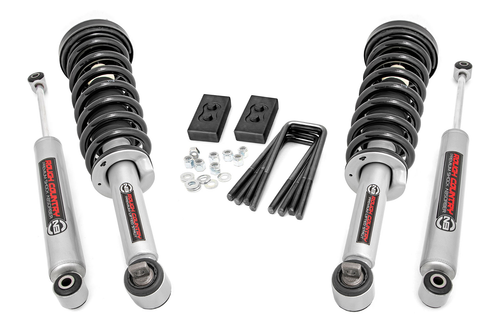 2021-2025 Ford F-150 4wd 2" Leveling Lift Kit W/ N3 Struts & Shocks - Rough Country 57131