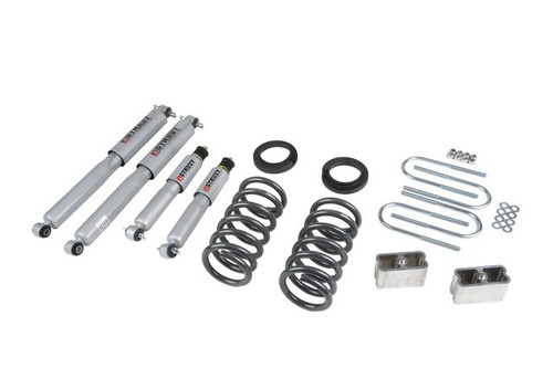 1995-1997 GMC Jimmy (4 Cyl) 2WD 3/3" Lowering Kit w/ Street Performance Shocks - Belltech 630SP