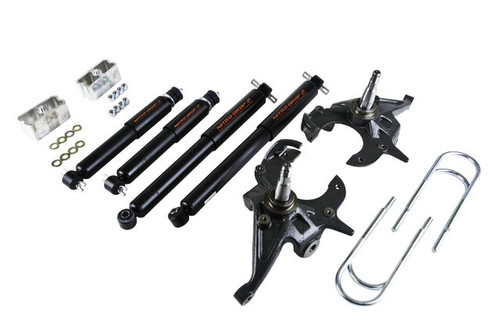 1994-2004 Chevy S10 Extreme 2/2" 2wd Lowering Kit w/ Nitro Drop 2 Shocks - Belltech 613ND