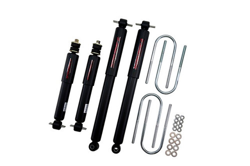 1994-2004 Chevy S10 2/3" (Ext Cab) Lowering Kit w/ Nitro Drop 2 Shocks - Belltech 617ND