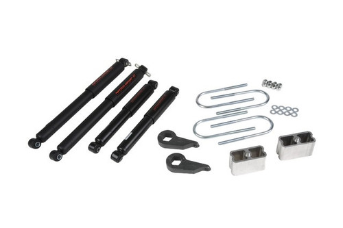 1982-2004 Chevy Blazer 4wd 3/3" Lowering Kit w/ Nitro Drop 2 Shocks - Belltech 636ND