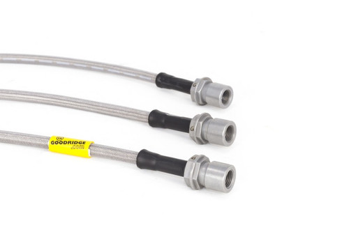 Goodridge (w/ Rear Disc Brakes) SS Brake Lines - 14123