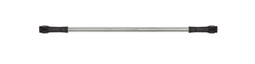 Goodridge 68in Universal Brake Line Assembly w/Black Zinc Fittings & Clear Hose - 30368TB-CL
