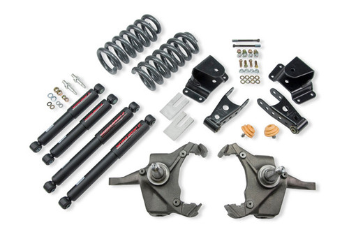 1975-1991 GMC C30 Crew Cab Dually 4/4" Lowering Kit w/ Nitro Drop 2 Shocks - Belltech 967ND