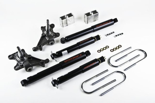 1984-1995 Toyota Pickup 2" F / 3" R Lowering Kit w/ Nitro Drop 2 Shocks - Belltech 444ND