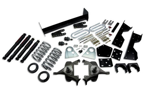 1994-1999 Dodge Ram 1500 Standard Cab 5/7" Lowering Kit w/ Nitro Drop 2 Shocks - Belltech 817ND