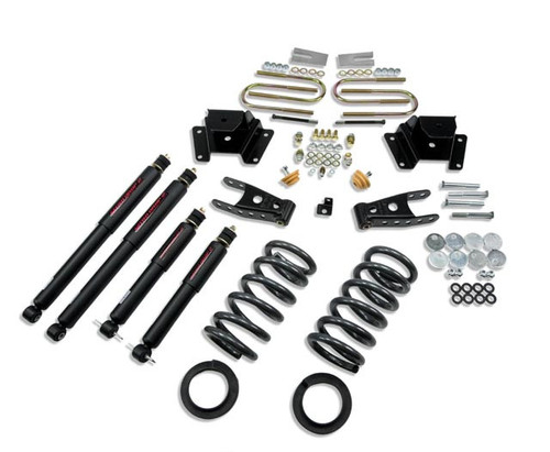 1997-2003 Ford F150 / F250 Light Duty (2WD) 3/4" Lowering Kit w/ Nitro Drop 2 Shocks - Belltech 917ND
