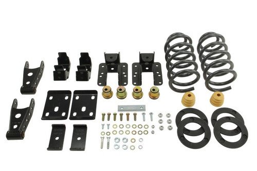 2016.5-2018 Chevy Silverado 1500 2WD (Std Cab) 1/4" Lowering Kit - Belltech 987