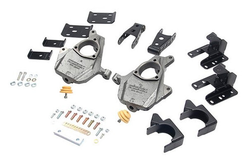 2016.5-2018 Chevy Silverado 1500 2WD (Std Cab) 2/4" Lowering Kit - Belltech 1011