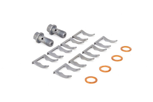 Goodridge w/ Rear Drum Brakes SS Brake Line Kit - 22048
