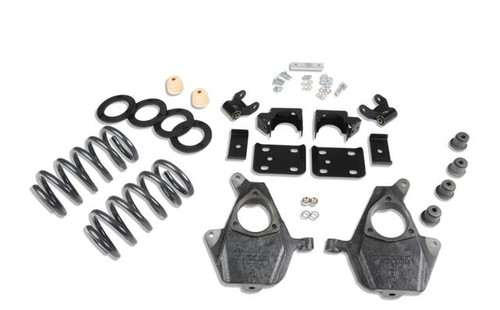 2014-2016.5 Chevy Silverado 1500 2WD (Std Cab) 4/7" Lowering Kit - Belltech 989