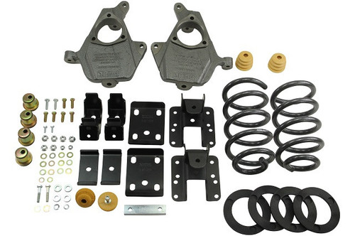 2007-2013 Chevy Silverado 1500 2WD (Ext Cab) 4/6" Lowering Kit - Belltech 652
