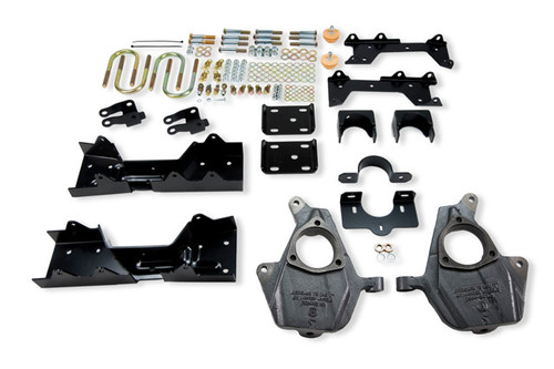 1999-2000 GMC Sierra 1500 2WD (Ext Cab) 4/6" Lowering Kit - Belltech 680