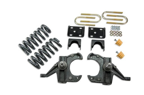 1973-1987 Chevy Blazer 2wd (w/ 1" Rotors) 4/6" Lowering Kit - Belltech 956