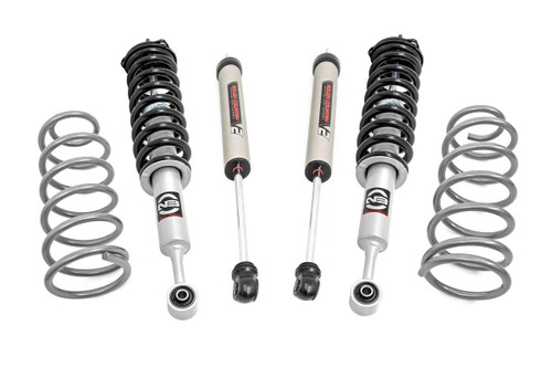 2003-2009 Toyota 4-Runner 2WD/4WD 3" Lift Kit w/ N3 Struts & V2 Shocks - Rough Country 76071