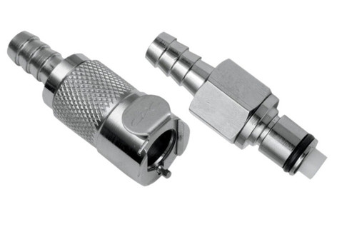 Goodridge Fuel Line Coupling for 3/16in ID Hose - MCD03V