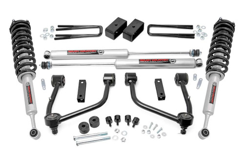 2007-2020 Toyota Tundra 2WD/4WD 3.5" Lift Kit w/ N3 Shocks - Rough Country 76831