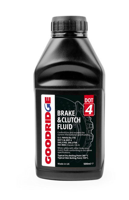 Goodridge 500ML Performance Dot 4 Brake Fluid - Single - BF20500