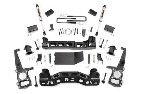 2011-2014 Ford F-150 4WD 4" Lift Kit - Rough Country 57470