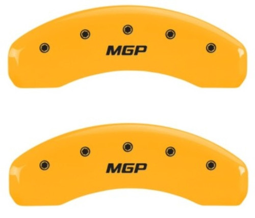MGP 2 Caliper Covers MGP Yellow - 14254RYL