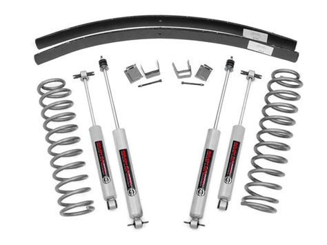 1984-2001 Jeep Cherokee XJ 2WD/4WD 3" Lift Kit - Rough Country 670N2