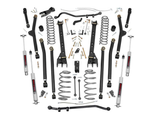 2004-2006 Jeep Wrangler TJ Unlimited 4WD 4" Lift Kit - Rough Country 63830