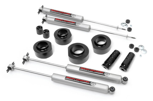 1997-2006 Jeep Wrangler TJ 4WD 1.5" Spacer Lift Kit W/ N3 Shocks - Rough Country 65030