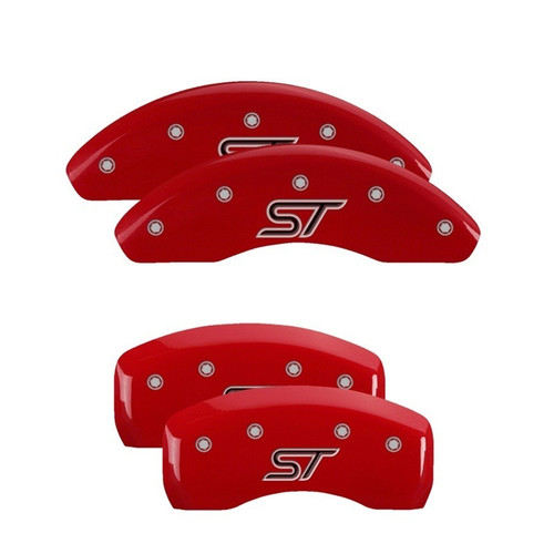 MGP 4 Caliper Covers Engraved Front & Rear ST Red - 10236SSTORD
