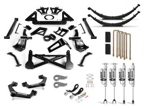 2020-2023 Chevy & GMC 2500/3500HD 12" FOX Performance 2.0 Series Lift Kit - Cognito 210-P1035