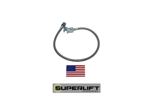 99-10 Ford F-250/F-350 w/ 4-10in Lift Kit (Single) Bullet Proof Brake Hose - Superlift 91515