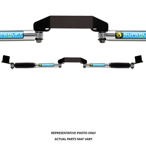 03-08 Dodge Ram 2500/3500 4WD Dual Steering Stabilizer Kit - SR SS by Bilstein (Gas) - Superlift 92700