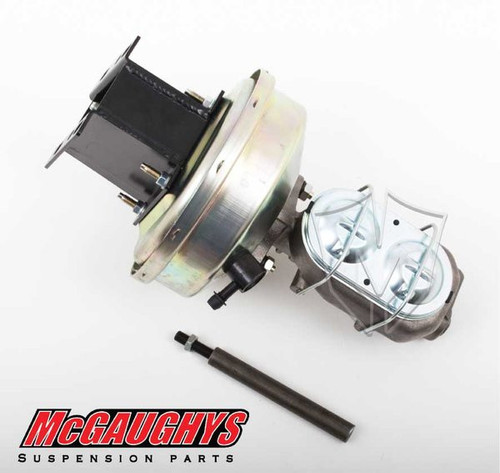 McGaughys GMC C-10 1967-1972 9" Brake Booster With Master Cylinder & Bracket; Front Disc Brakes - Part# 63183