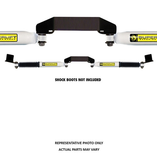 08-19 Ford F-250/350 SuperDuty 4WD Dual Steering Stabilizer Kit - SR (Hydraulic) - Superlift 92694