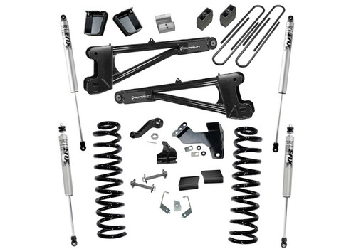 11-16 Ford F-250 SuperDuty 4WD Diesel 6in Lift Kit w/ Repl Radius Arms/Fox 2.0 Shocks - Superlift K989F
