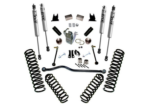 07-18 Jeep Wrangler JK 2 Door 4in Lift Kit w/ Fox Shocks - Superlift K927F