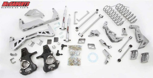 McGaughys Cadillac Escalade 2wd, HD Shocks 2007-2012 7" Lift Kit W/Shocks - Part# 50725