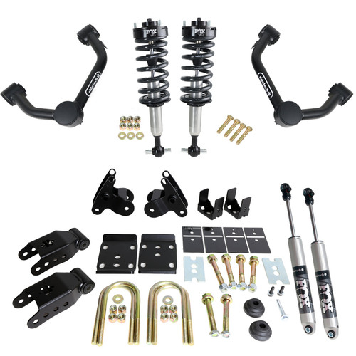 Ridetech F-150 Touring Lowering Kit - 3.5in Front 5.5in Rear - 12290120