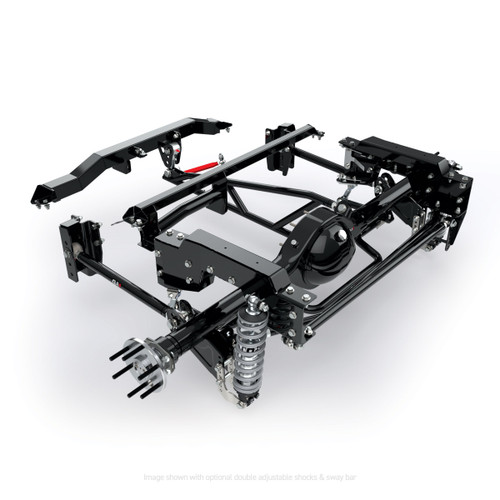 QA1 R246-200N Rear Suspension System with Narrowed QA1 9" Double Adj 200lb/in. Springs