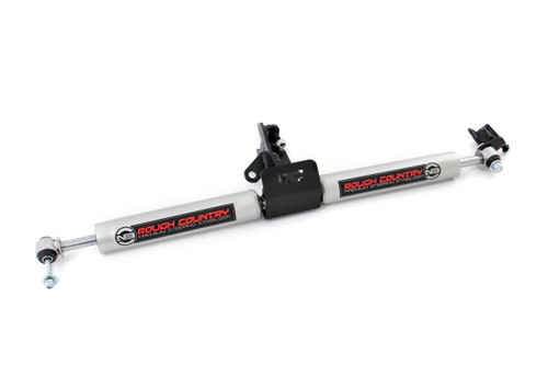 1999-2004 Jeep Grand Cherokee 2WD/4WD " Dual Steering Stabilizer - Rough Country 8749630