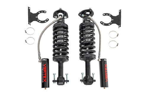 2014-2025 Ford F-150 4WD 2" Adjustable Vertex Coilovers - Rough Country 689012