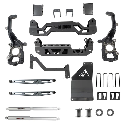 2021-2023 Ford F-150 4WD 6" Lift Kit - Belltech 152510BK