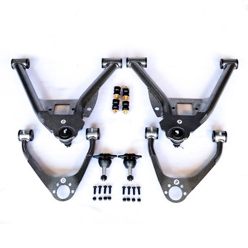 2007-2013 GM 1500 2WD 4-5" Front Drop Control Arms Kit - IHC-GM0713CA-45