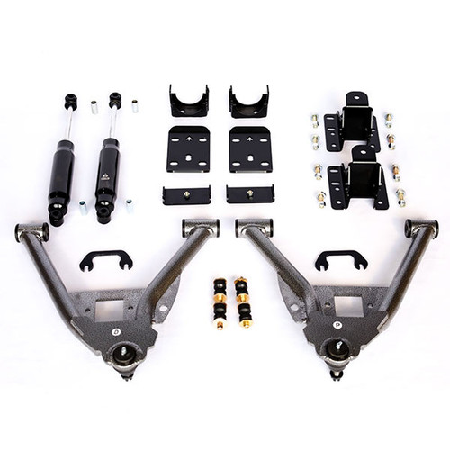 2014-2018 GM 1500 Extended/Crew Cab 3/5" Lowering Kit - IHC-GM1418CK-35CC