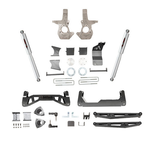 2007-2016 Chevy & GMC 1500 6" Lift Kit - Belltech 150201BK